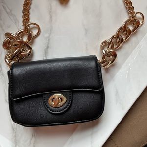 Small cute black handbag